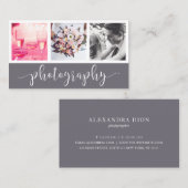 写エレガント真写真家 名刺 (正面/裏面)