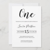 写エレガント真誕生日パーティーの招待 招待状 (裏面)