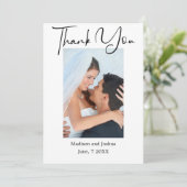 写エレガント真 サンキューカード (スタンド正面)