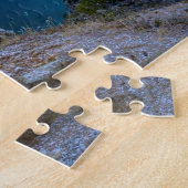 写カスタム真のゴダフォス·ウォーターフォールランドスケープアイスランド： ジグソーパズル (側面)