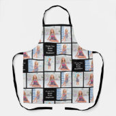 写カスタム真イメージマザーズデイマムウーメンズ エプロン (正面)