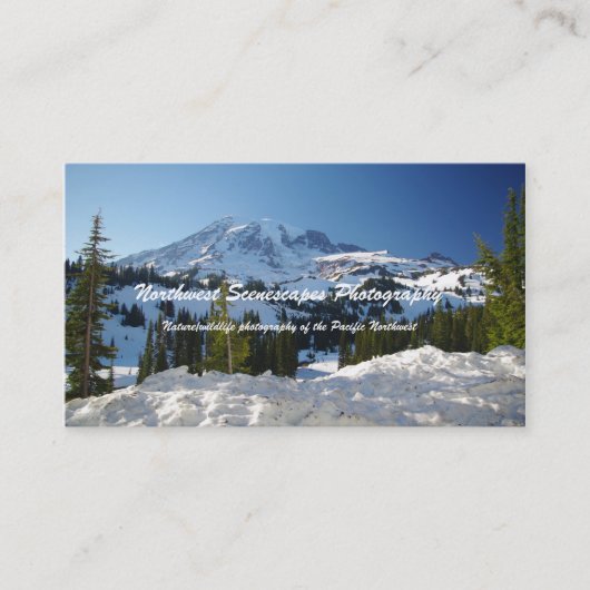 写カスタム真付き名刺 名刺 (正面)