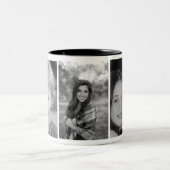 写カスタム真個人用マグ ツートーンマグカップ (中央)