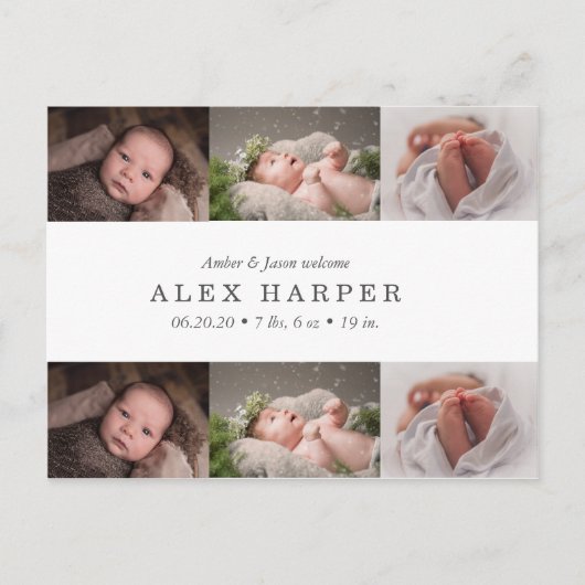 写クラシック真誕生 案内ポストカード (正面)