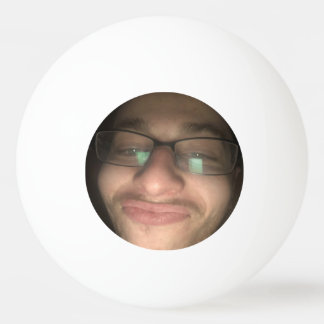 写パーソナライズされた真と文字 卓球ボール