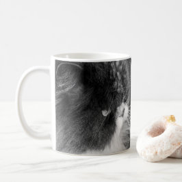 写パーソナライズされた真猫 コーヒーマグカップ