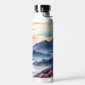 写パーソナライズされた真 ウォーターボトル (左面)