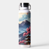 写パーソナライズされた真 ウォーターボトル (背面)