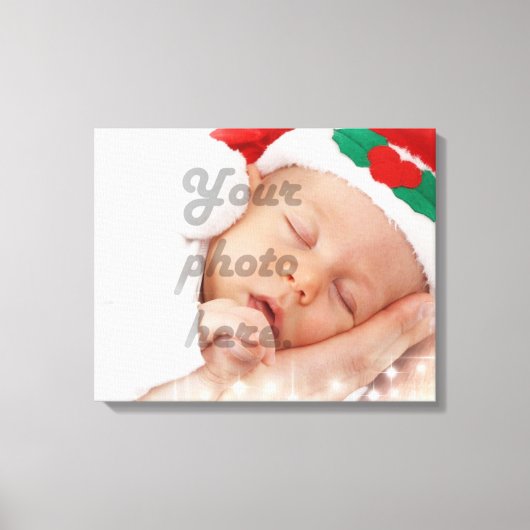 写パーソナライズされた真 キャンバスプリント (正面)