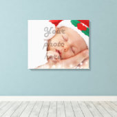 写パーソナライズされた真 キャンバスプリント (インサイチュ (ウッドフロア))