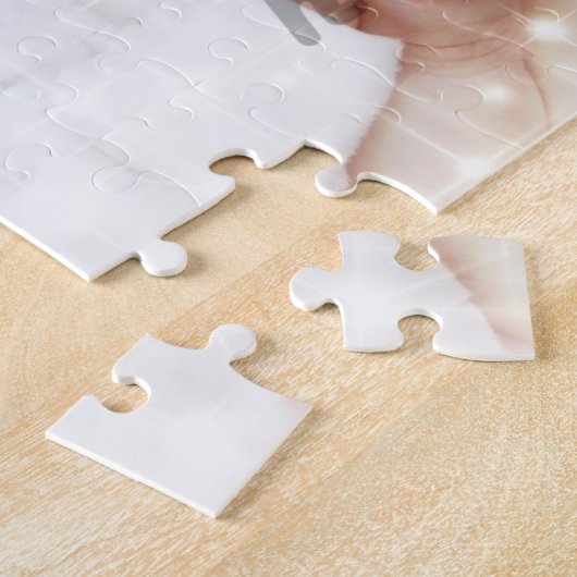 写パーソナライズされた真 ジグソーパズル (側面)