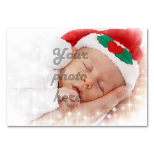 写パーソナライズされた真 テーブルナンバー (正面)