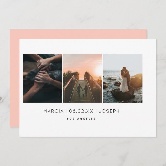 写ミニマル真 セーブザデート (正面/裏面)