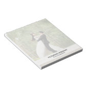 写モダン真シンプル者エレガント写真 ノートパッド (アングル)