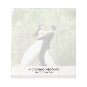 写モダン真シンプル者エレガント写真 ノートパッド