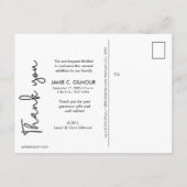 写モダン真ベビー 案内ポストカード (裏面)