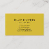 写モダン真実在エステカスタムートロゴ 名刺 (裏面)