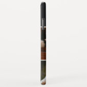 写モダン真校|純粋な愛|黒 Case-Mate iPhoneケース (裏面/右)