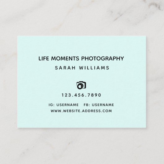 写モダン真楽しむ者 名刺 (裏面)