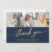 写モダン真集合葬サンキューカード サンキューカード (正面)