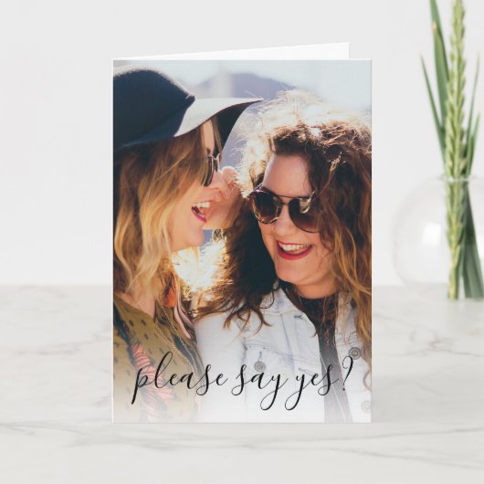 写モダン真 |お前が俺の花嫁のメイドになるか 招待状 (正面)