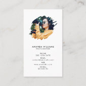 写モダン真 |写真家 名刺 (裏面)