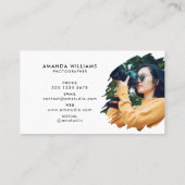 写モダン真 |写真家 名刺 (裏面)