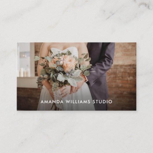 写モダン真 |写真家 名刺 (正面)