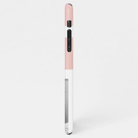 写モダン真 |赤とピンクのハッピーバレンタインデー iPhoneケース (左側)