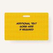 写モダン真ID音声通話バブルID バッジ (裏面)