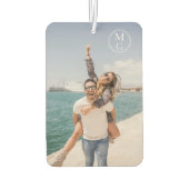 写モノグラムの真 カーエアーフレッシュナー (裏面)