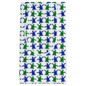 写実的なウミガメのHatchlingのギフトバッグ スモールペーパーバッグ (正面)