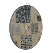 写実的なタイル ダーツボード (正面左)