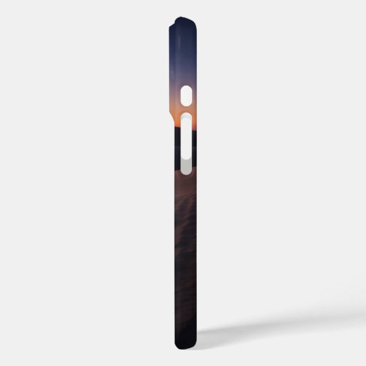 写実的なトワイライト砂漠の砂丘風景  Case-Mate iPhoneケース (裏面 / 左)