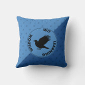 写実的なハリー・ポッターシリーズ| RAVENCLAW™の家の特性 クッション (裏面)