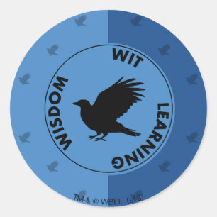 写実的なハリー・ポッターシリーズ RAVENCLAW™の家の特性 ラウンドシール
