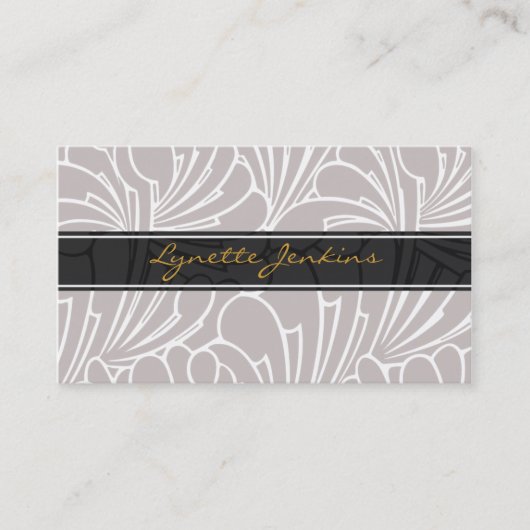 写実的なパターン名刺 名刺 (正面)