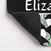 写実的なパンダくま個人化なるため マウスパッド (コーナー)