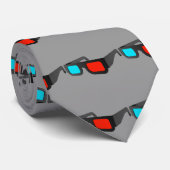 写実的なレトロ3Dガラス ネクタイ (ロール)