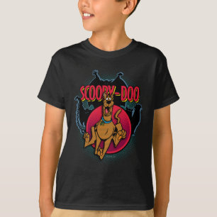 写実的な幽霊からのScooby-Dooのランニング Tシャツ