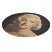 写実的な灰色のマリリン カッティングボード (角)