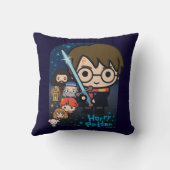 写実的な秘密の漫画のハリー・ポッターシリーズの部屋 クッション (裏面)