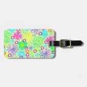 写実的な花 ラゲッジタグ (正面横)