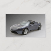 写実的な金属の名刺のテンプレート- NIK 名刺 (裏面)