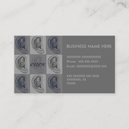 写実的な8つの耳 名刺