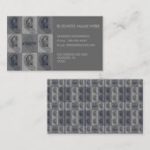 写実的な8つの耳 名刺 (正面/裏面)