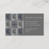 写実的な8つの耳 名刺 (正面)