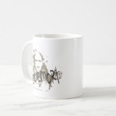 写実的なVoldemortの暗い芸術 コーヒーマグカップ (正面左)