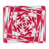 写実的光学錯覚切断板 カッティングボード (正面)