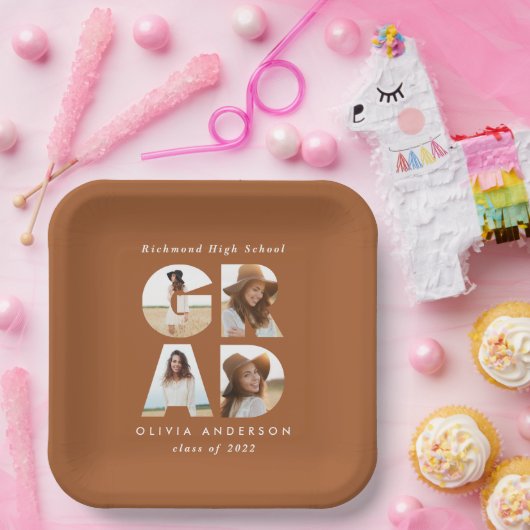 写数々のエレガント真グモダンラードパーティー ペーパープレート (パーティー)